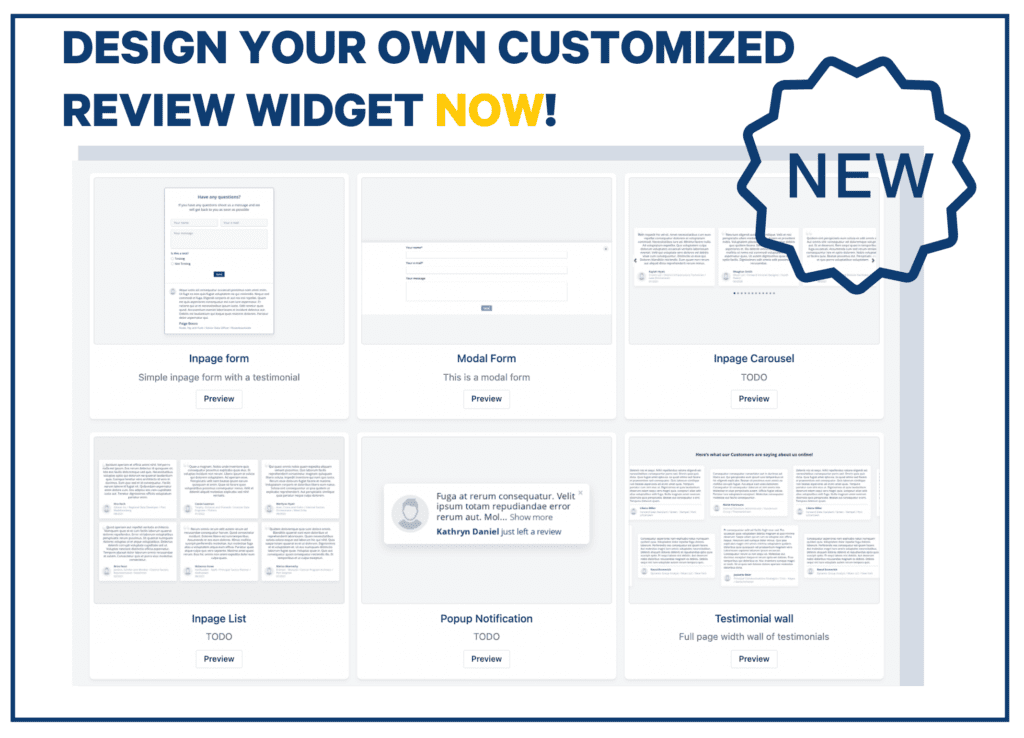 Introducing Trustmary's Review Widgets