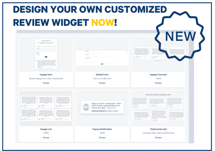 Introducing Trustmary's Review Widgets