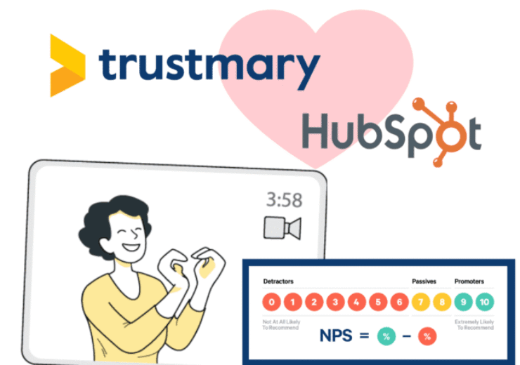 Video-Testimonials von Hubspot: Automatisch